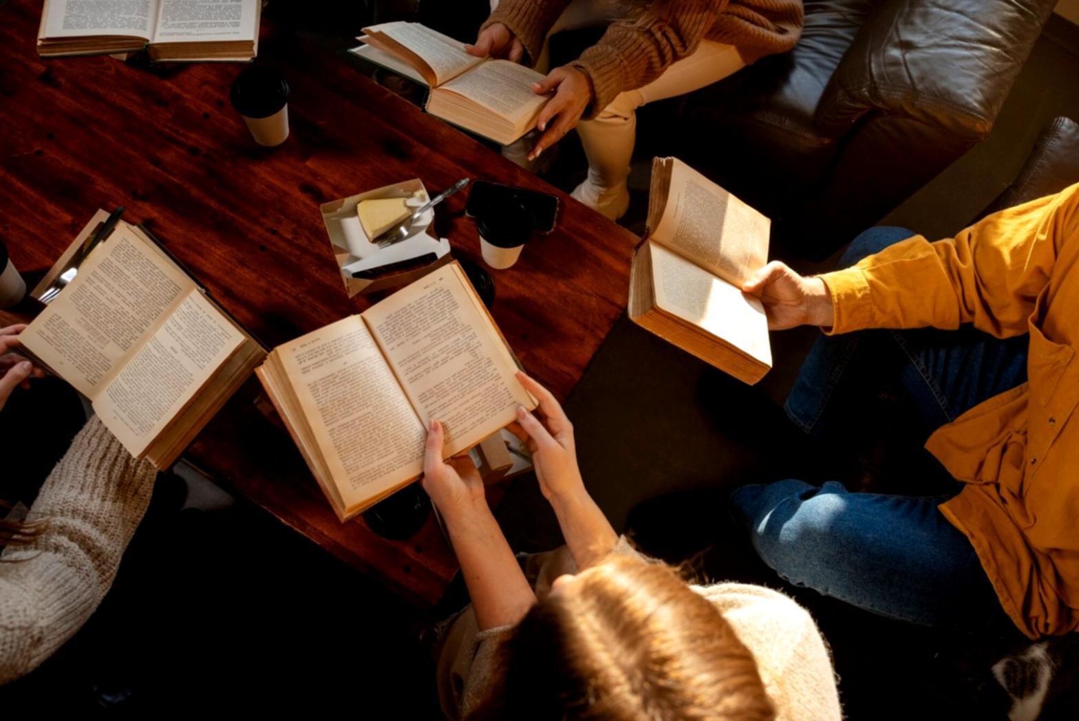 Finance professionals collaborating on data analysis and strategic planning